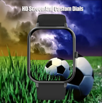Square Smartwatch BT Call Heart Rate Sport Mode Fitness Tracker Waterproof Smart Watch For IOS Android