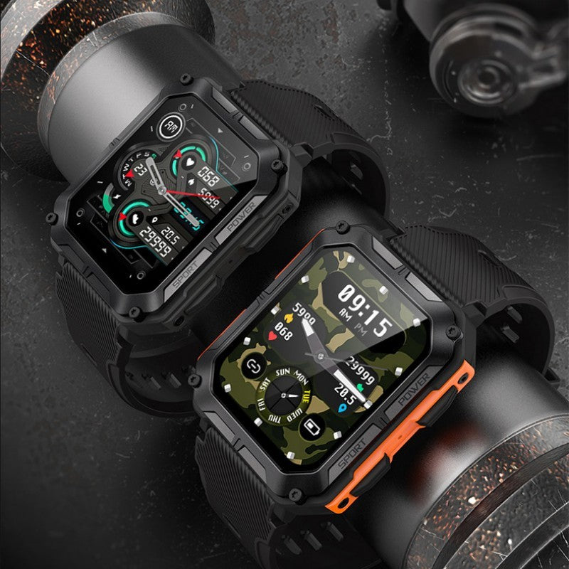 Outdoor Smart Watch, Waterproof, Step Meter