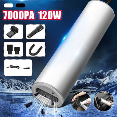 Portable Handheld Vacuum Cleaner, 120W Car Charger