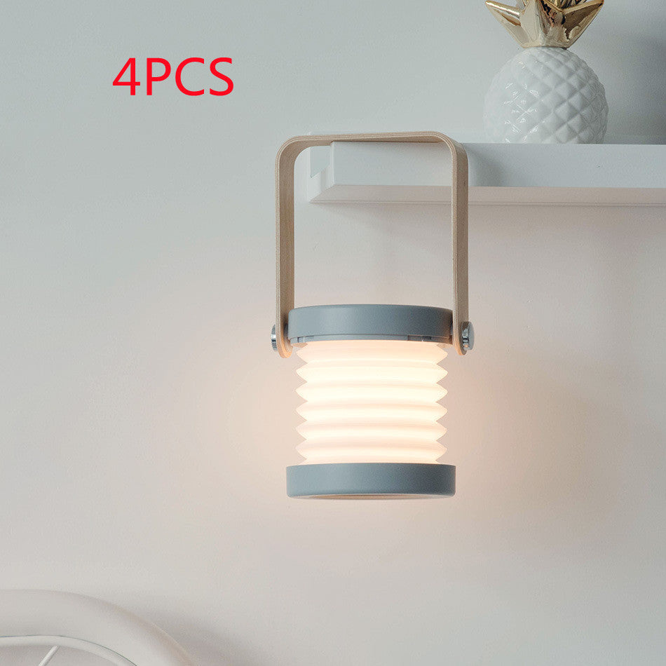 Foldable, Touch Dimmable, LED Light, Portable Lantern, USB Rechargeable
