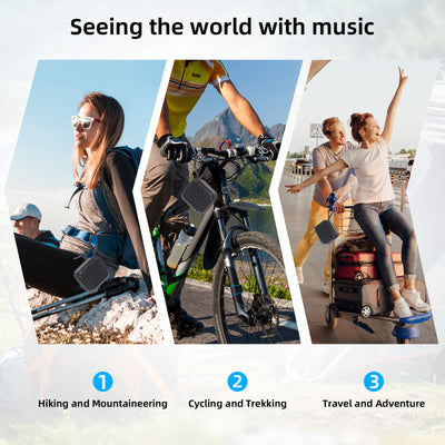 JYX L2 Portable Bluetooth Speaker, 12H Playtime, Bluetooth 5.3, Loud Stereo Sound