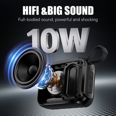 JYX L3 Portable Mini Wireless Speaker, Compact, Lightweight, Supports USB & TF Card, TWS, Excellent Sound Quality