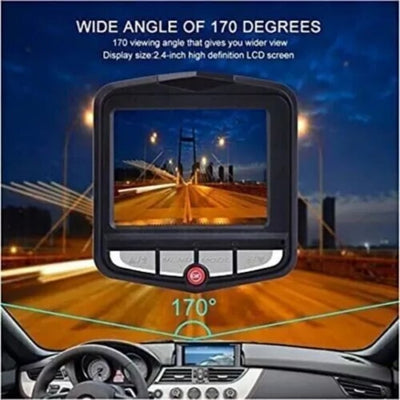 2.4 Inch, Full HD 1080P Dash Cam, Front Or Rear Camera, Night Vision, G Sensor