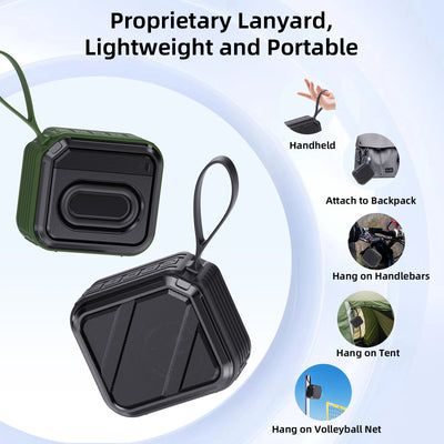 JYX L2 Portable Bluetooth Speaker, 12H Playtime, Bluetooth 5.3, Loud Stereo Sound